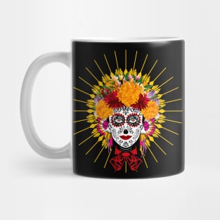 Catrina with orange halo Mug